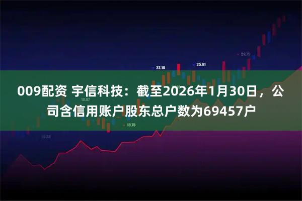 009配资 宇信科技：截至2026年1月30日，公司含信用账户股东总户数为69457户